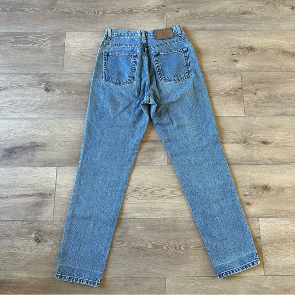 Vintage Calvin Klein High Waisted Jeans Moms Jeans Style Sz 6 100% Cotton - Picture 4 of 7